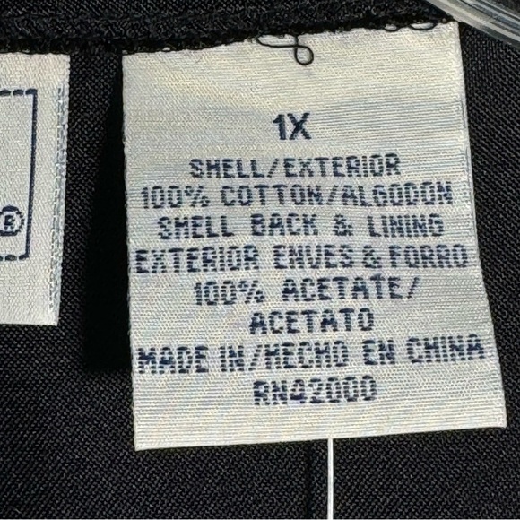 NEW Vintage Halloween Vest Plus Size 1X - Picture 3 of 6